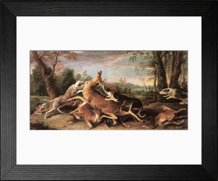 Framed Print : Snyders, Frans, Pupil Of Framed Print : Snyders, Frans, Pupil Of