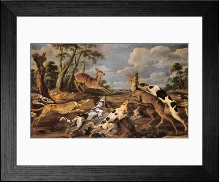 Framed Print : VOS, PAUL DE (1596-1678) Framed Print : VOS, PAUL DE (1596-1678)