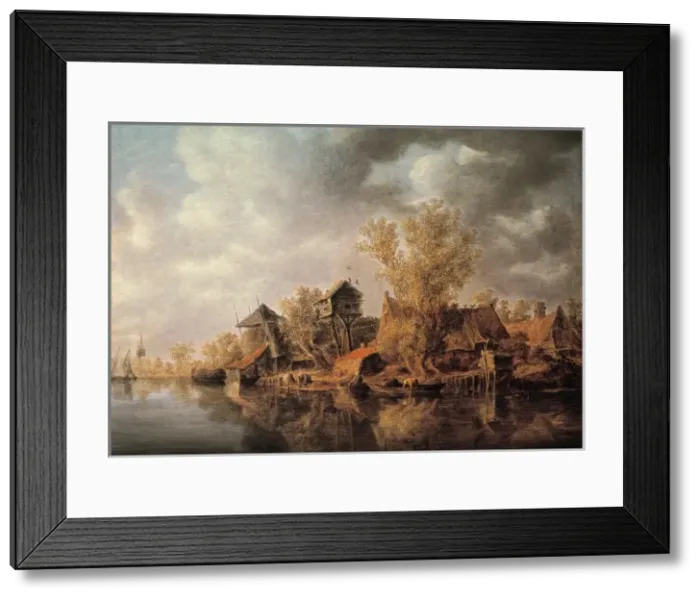 Framed Print : Goyen, Jan Josefs(Zoon) Van Framed Print : Goyen, Jan Josefs(Zoon) Van