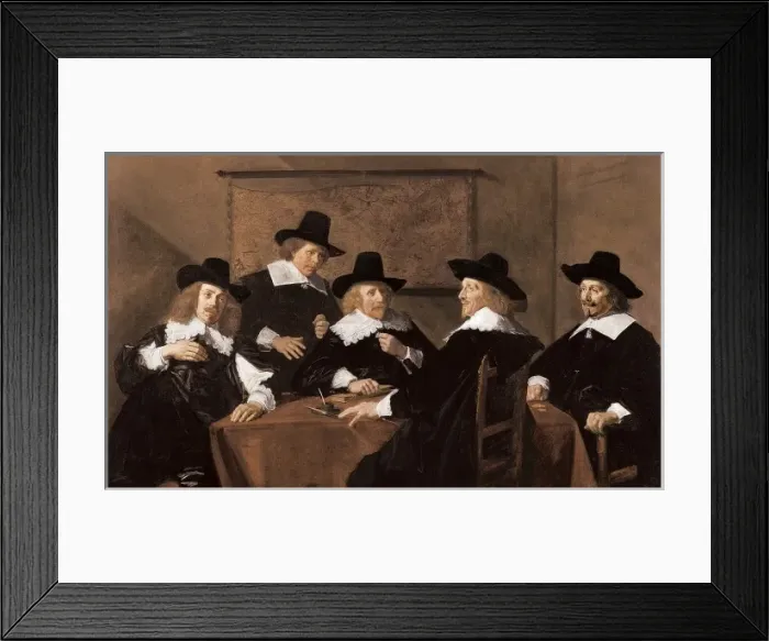 Framed Print : Regents of the ST Elizabeth Hospital of Haarlem Framed Print : Regents of the ST Elizabeth Hospital of Haarlem