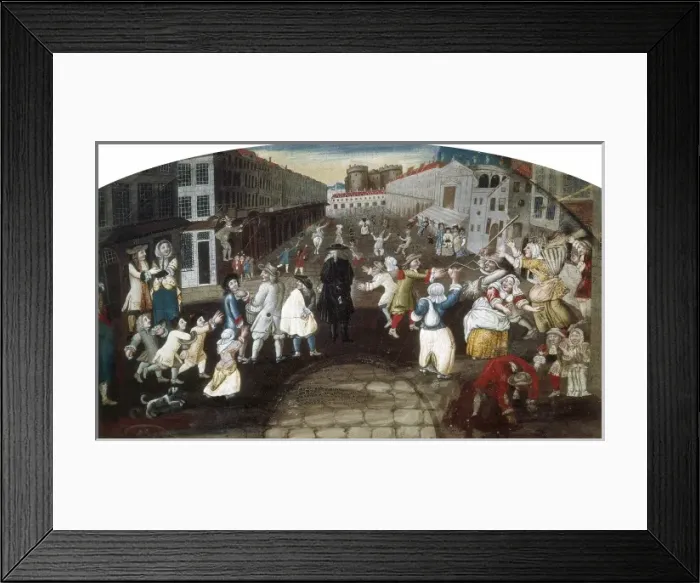 Framed Print : Street Performers Framed Print : Street Performers