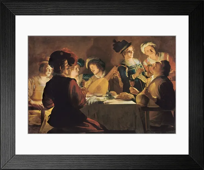 Framed Print : Honthorst, Gerrit Van, Also Framed Print : Honthorst, Gerrit Van, Also