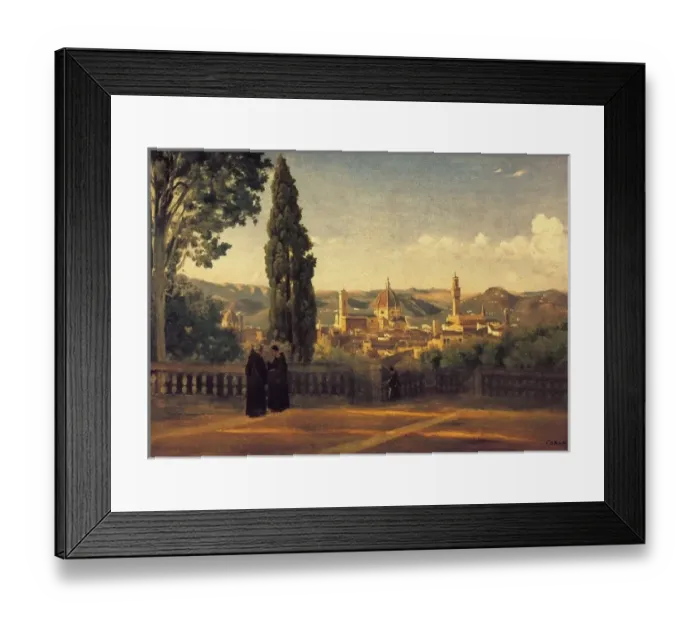Framed Print : View of Florence from the Boboli Gardens Framed Print : View of Florence from the Boboli Gardens
