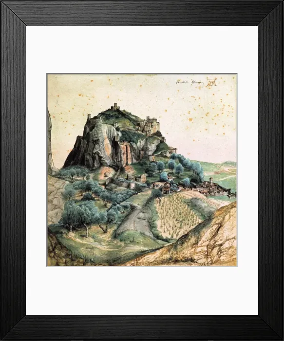 Framed Print : View of the Arco Valley in the Tyrol Framed Print : View of the Arco Valley in the Tyrol