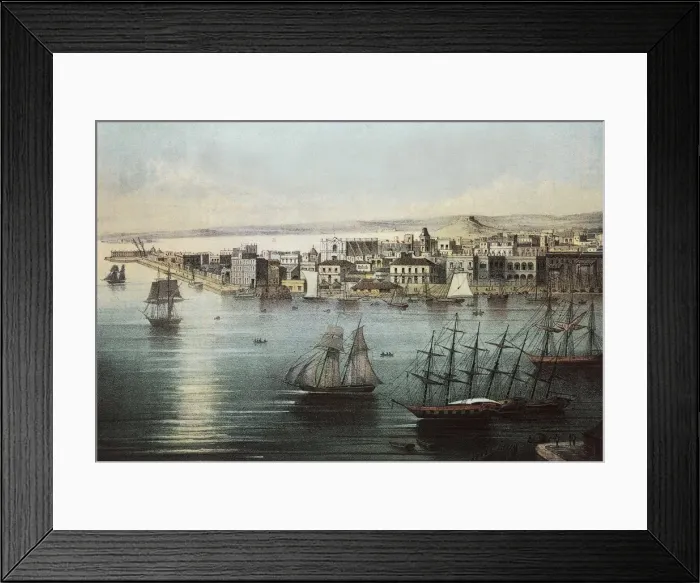 Framed Print : Havana (ca Framed Print : Havana (ca