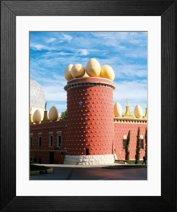 Framed Print : SPAIN. Figueres. Galatea Tower. Galatea Tower Framed Print : SPAIN. Figueres. Galatea Tower. Galatea Tower