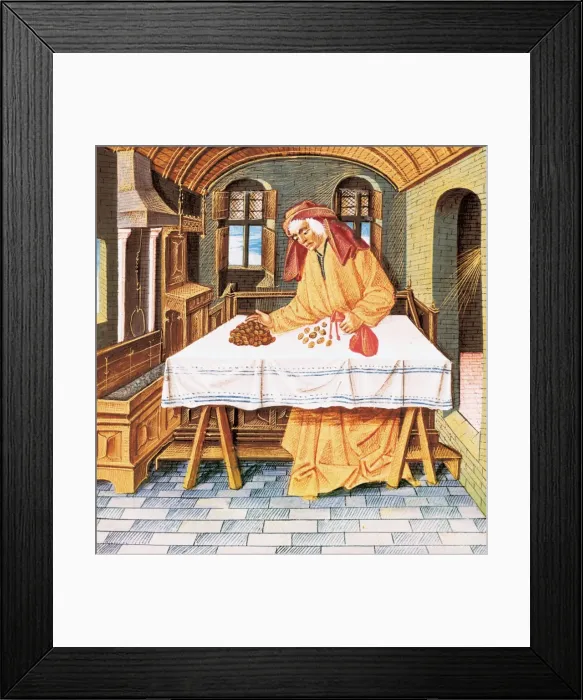 Framed Print : The Book of Good Morals by Jacques Le Grant (1464) Framed Print : The Book of Good Morals by Jacques Le Grant (1464)
