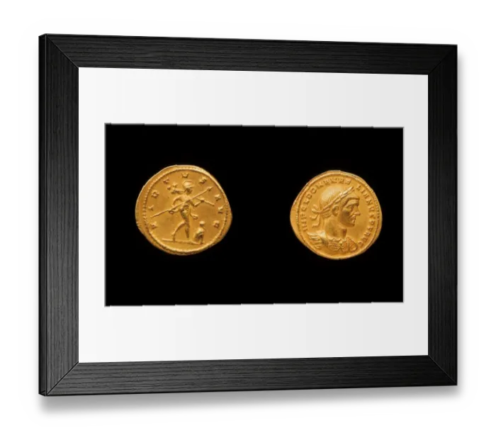 Framed Print : Aureo of Aurelian (270-275) Framed Print : Aureo of Aurelian (270-275)