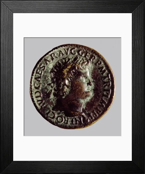 Framed Print : NERO, Lucius Domitius Nero Claudius (37-68) Framed Print : NERO, Lucius Domitius Nero Claudius (37-68)