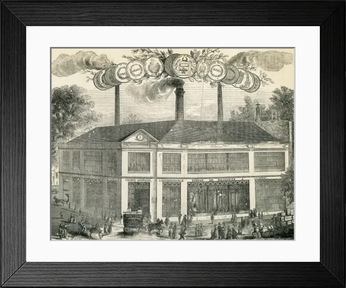 Framed Print : France (19th c Framed Print : France (19th c