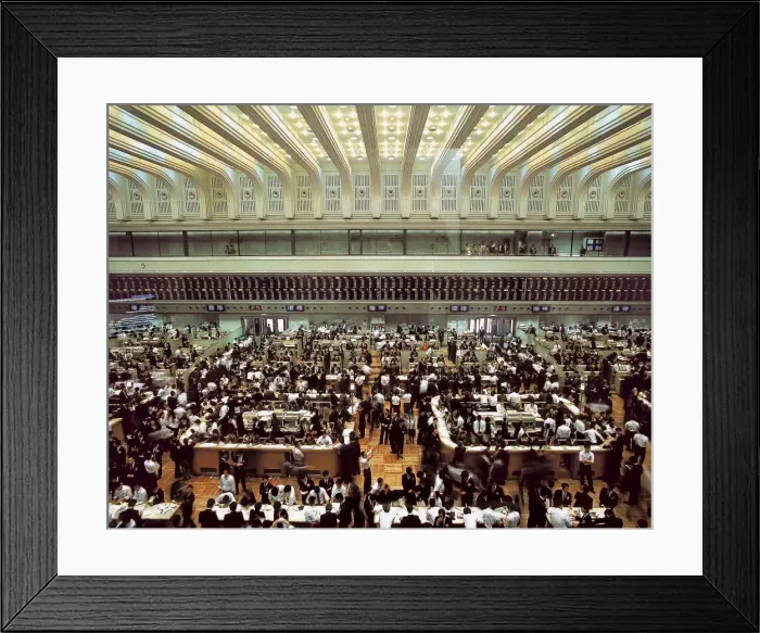 Framed Print : Tokyo Stock Exchange Framed Print : Tokyo Stock Exchange