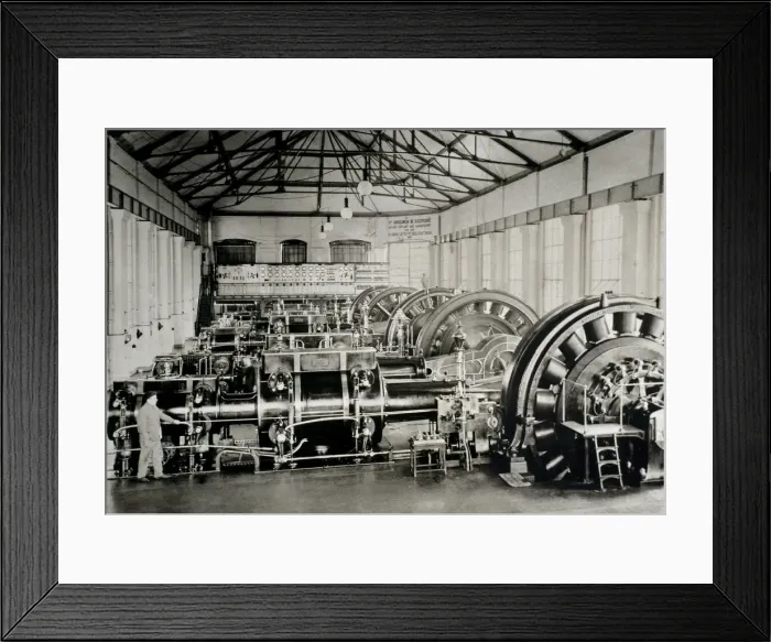 Framed Print : Power Station Framed Print : Power Station