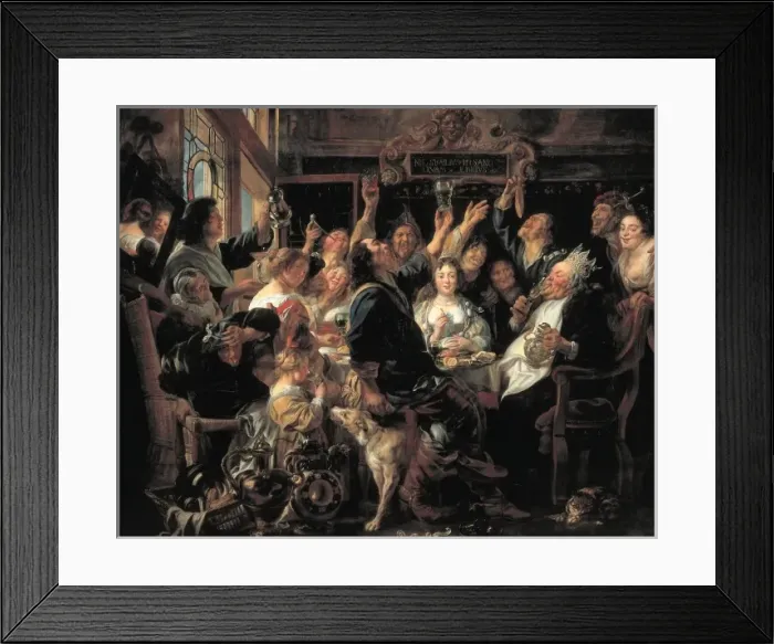 Framed Print : JORDAENS, Jacob (1593-1678) Framed Print : JORDAENS, Jacob (1593-1678)