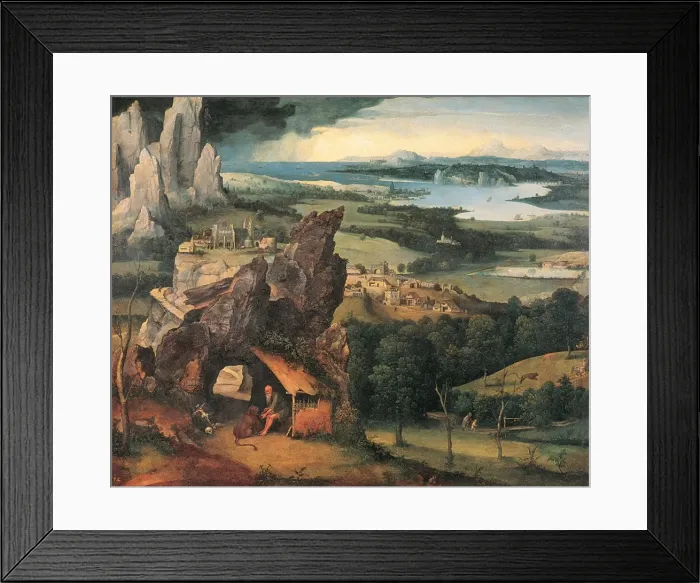 Framed Print : Patinir, Joachim (1480-1524) Framed Print : Patinir, Joachim (1480-1524)