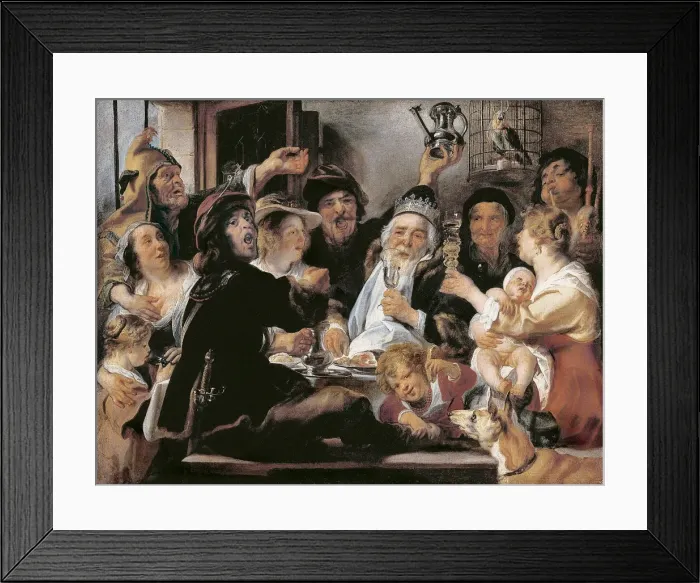 Framed Print : JORDAENS, Jacob (1593-1678)