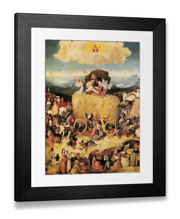 Framed Print : The Hay Cart Framed Print : The Hay Cart