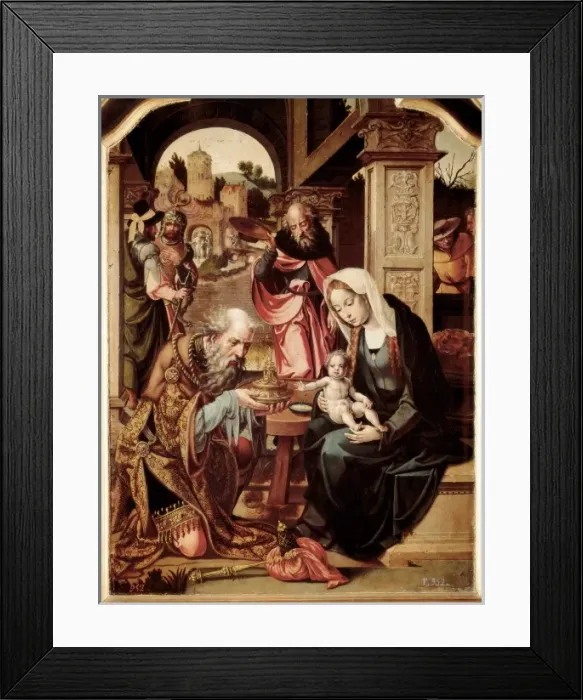 Framed Print : COECKE VAN AELST, Pieter (1502-1550) Framed Print : COECKE VAN AELST, Pieter (1502-1550)