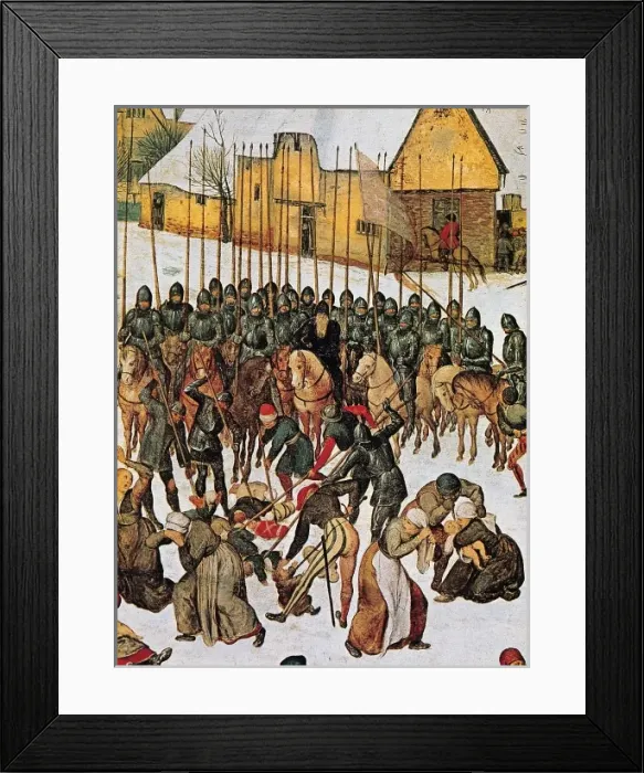 Framed Print : Massacre of the Innocents. Breugel, Pieter, The Elder Framed Print : Massacre of the Innocents. Breugel, Pieter, The Elder
