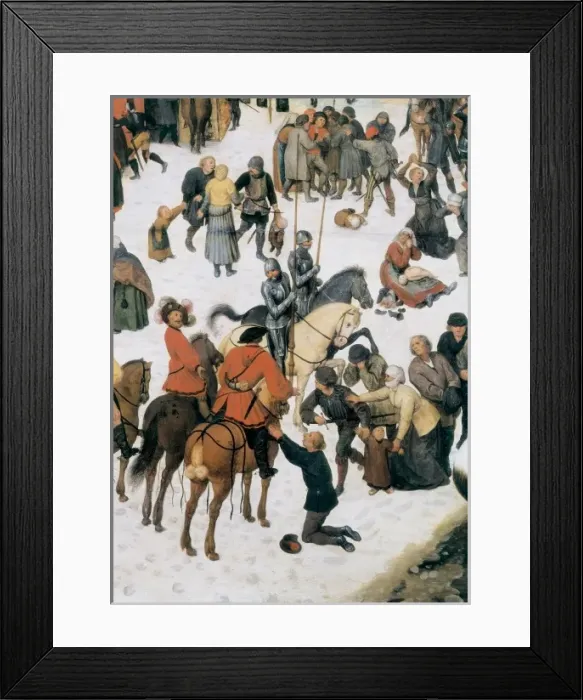 Framed Print : Massacre of the Innocents. Right-hand lower Framed Print : Massacre of the Innocents. Right-hand lower