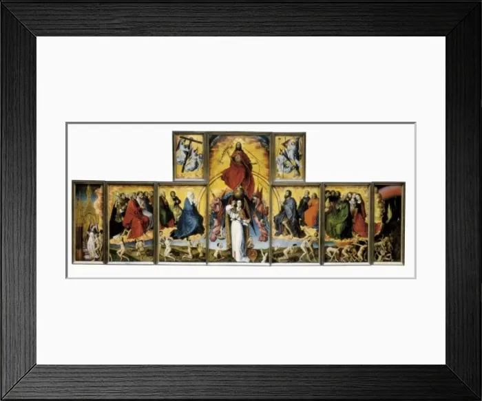 Framed Print : WEYDEN, Rogier van der (1400-1464) Framed Print : WEYDEN, Rogier van der (1400-1464)