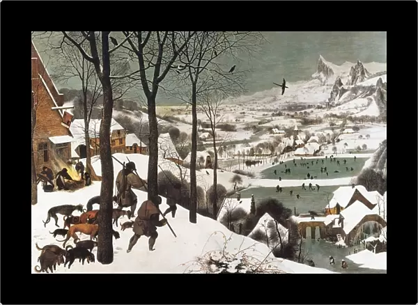 Breugel, Pieter, The Elder. Hunters in the Snow