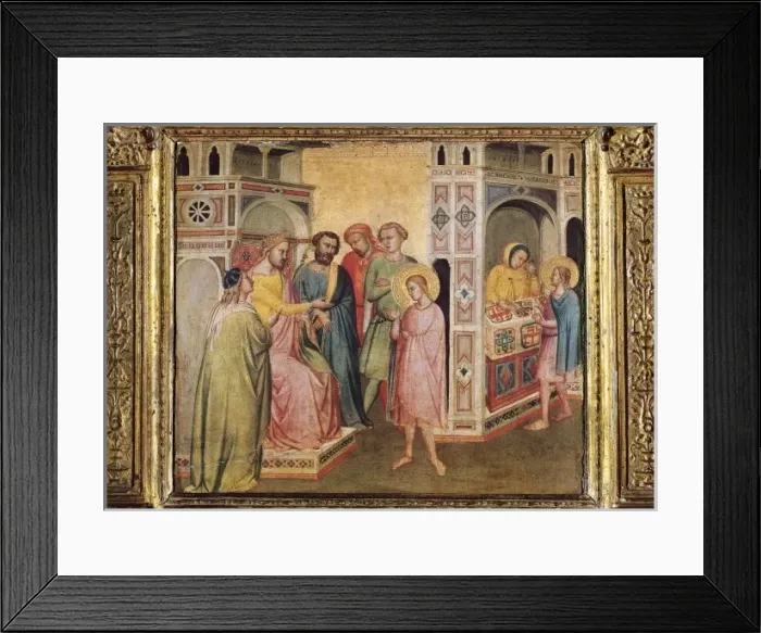 Framed Print : GADDI, Tadeo (1300-1366) Framed Print : GADDI, Tadeo (1300-1366)