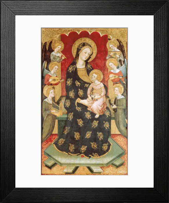 Framed Print : SERRA, Pere (1343-1406) Framed Print : SERRA, Pere (1343-1406)