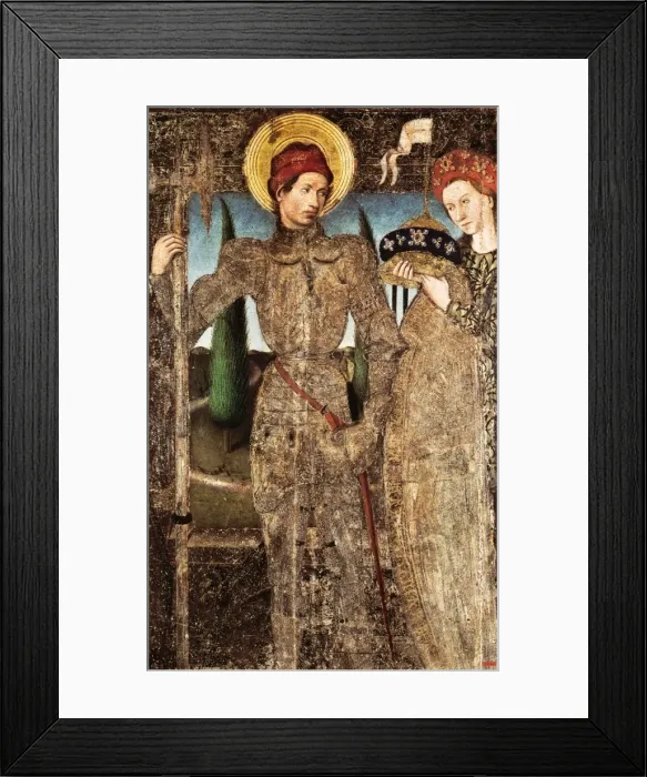 Framed Print : HUGUET, Jaume (1415-1492) Framed Print : HUGUET, Jaume (1415-1492)
