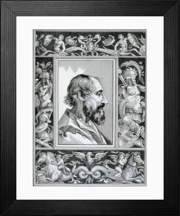Framed Print : ARIOSTO, Ludovico (1474-1533) Framed Print : ARIOSTO, Ludovico (1474-1533)