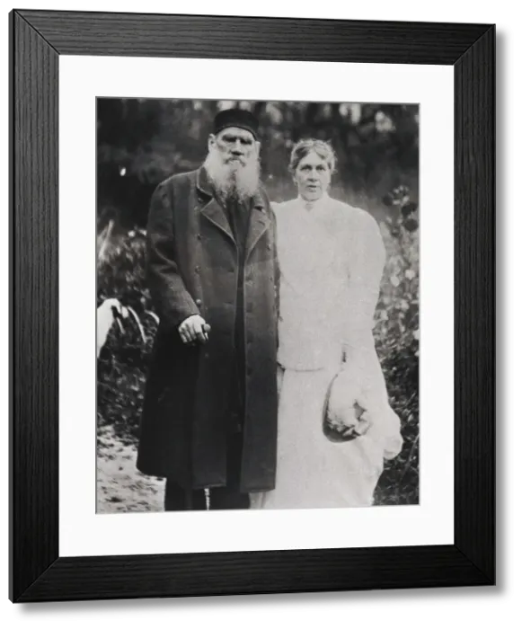 Framed Print : TOLSTOY, Lev Nikolayevich, Leo (1828-1910) Framed Print : TOLSTOY, Lev Nikolayevich, Leo (1828-1910)