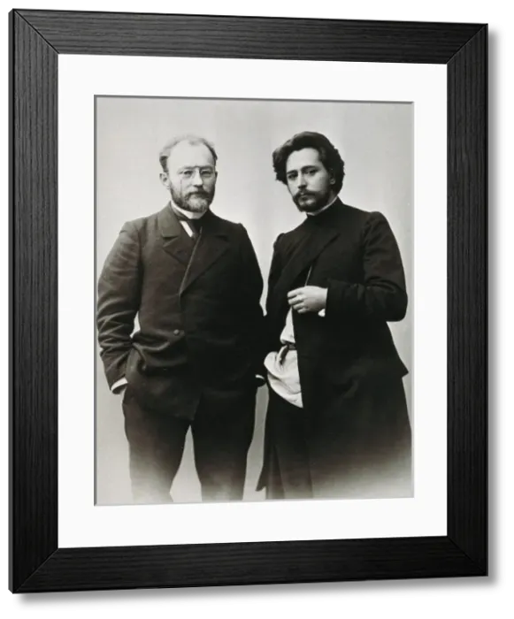 Framed Print : VERESAEV, Vikenti Vikentievich (1867-1945); ANDREIEV, Leonid Framed Print : VERESAEV, Vikenti Vikentievich (1867-1945); ANDREIEV, Leonid
