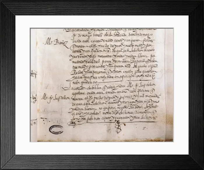Framed Print : LEON, Fray Luis de (1528-1591) Framed Print : LEON, Fray Luis de (1528-1591)