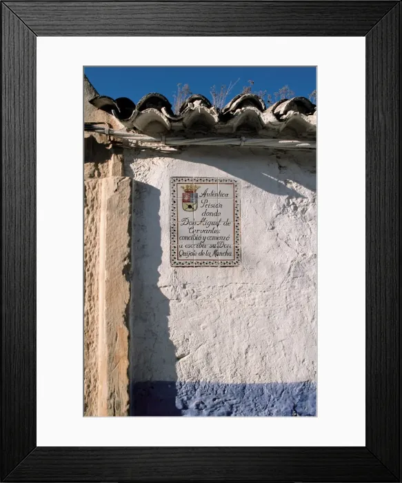 Framed Print : CERVANTES SaVEDRA, Miguel de (1547-1616) Framed Print : CERVANTES SaVEDRA, Miguel de (1547-1616)