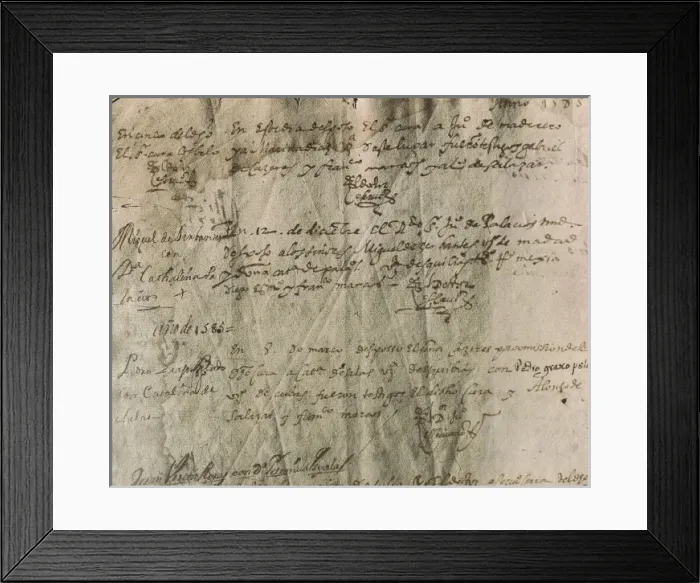Framed Print : CERVANTES SaVEDRA, Miguel de (1547-1616) Framed Print : CERVANTES SaVEDRA, Miguel de (1547-1616)