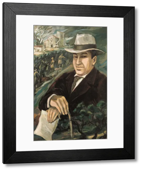 Framed Print : MACHADO, Antonio (1875-1939) Framed Print : MACHADO, Antonio (1875-1939)