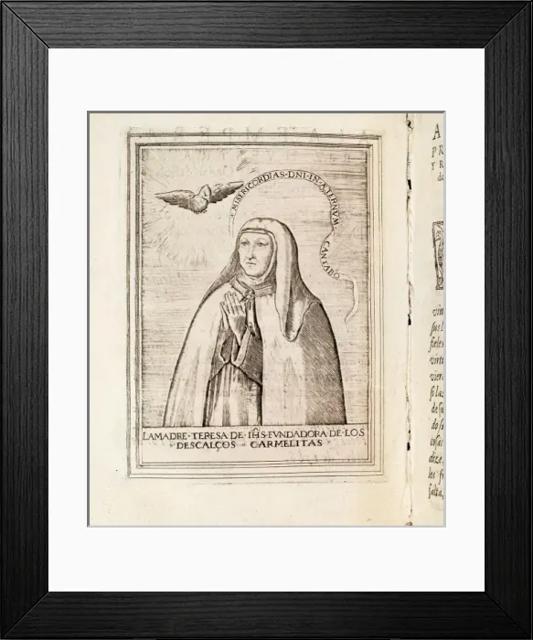 Framed Print : TERESA of JESUS, Saint (1515-1582) Framed Print : TERESA of JESUS, Saint (1515-1582)