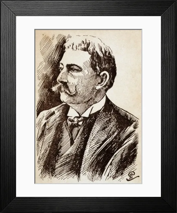 Framed Print : AZEVEDO, Aluѳio de (1857-1913) Framed Print : AZEVEDO, Aluѳio de (1857-1913)