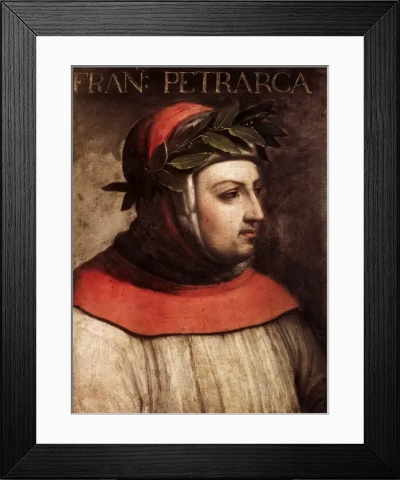 Framed Print : PETRARCH (1304-1374) Framed Print : PETRARCH (1304-1374)
