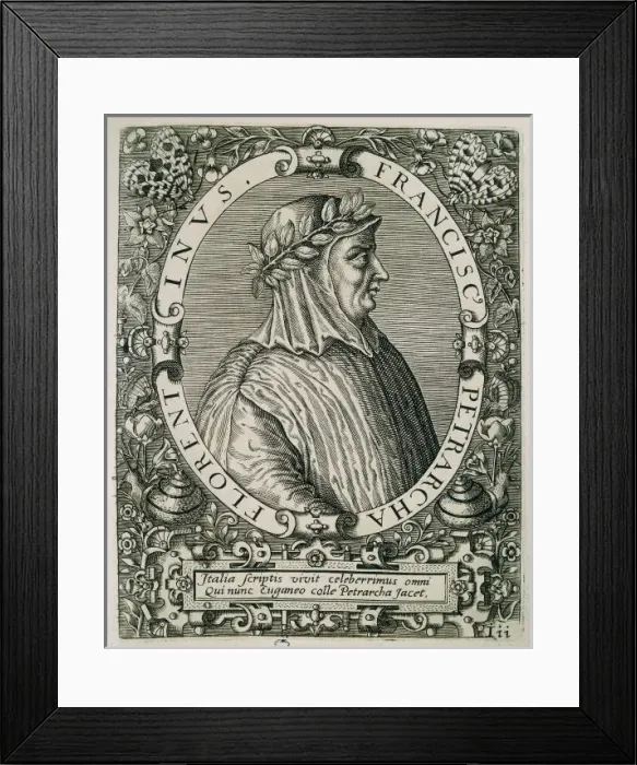Framed Print : PETRARCH (1304-1374) Framed Print : PETRARCH (1304-1374)
