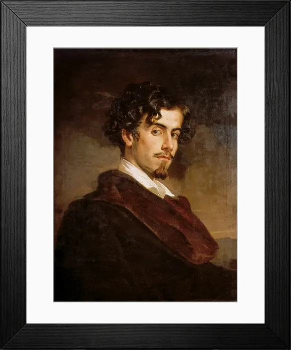 Framed Print : DOMINGUEZ BECQUER, Valeriano (1834-1870) Framed Print : DOMINGUEZ BECQUER, Valeriano (1834-1870)