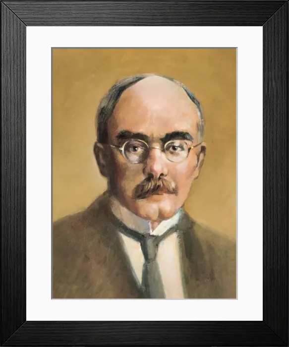 Framed Print : Rudyard Kipling Framed Print : Rudyard Kipling