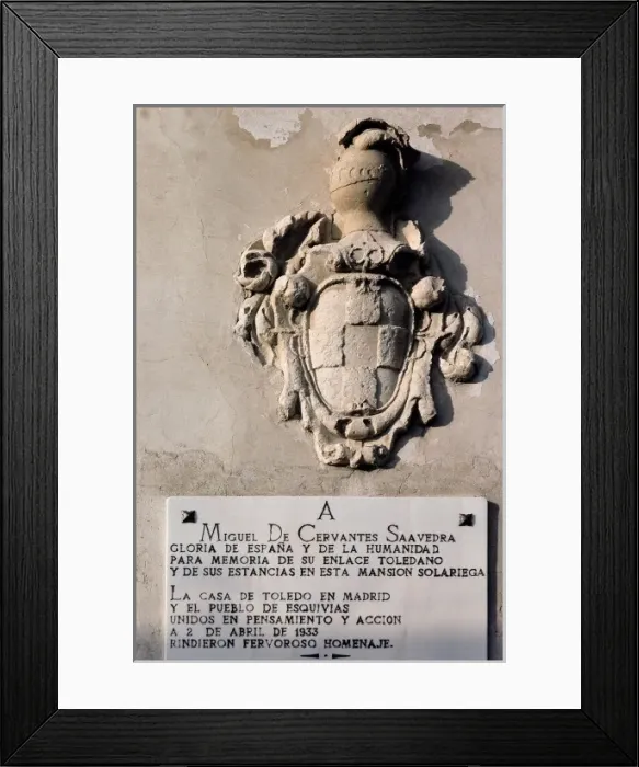 Framed Print : CERVANTES SaVEDRA, Miguel de (1547-1616) Framed Print : CERVANTES SaVEDRA, Miguel de (1547-1616)