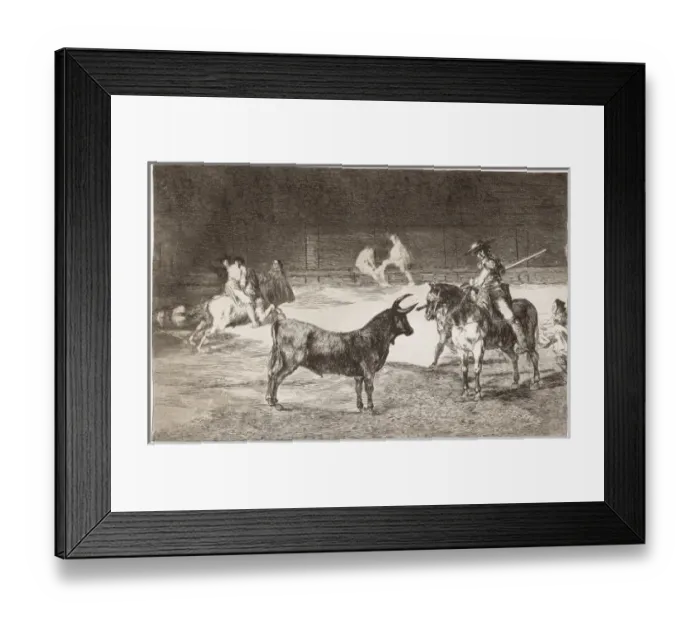 Framed Print : The celebrated picador Fernando del Toro Framed Print : The celebrated picador Fernando del Toro