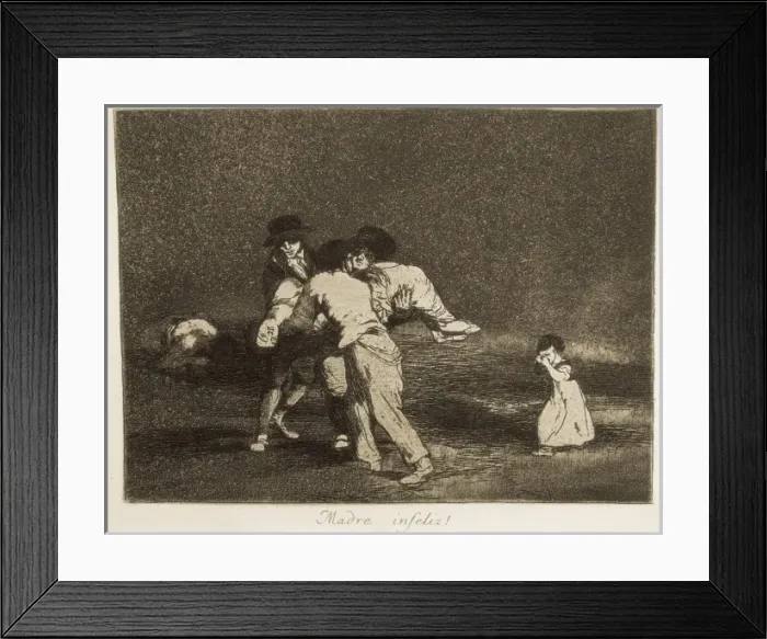 Framed Print : Unhappy mother Framed Print : Unhappy mother
