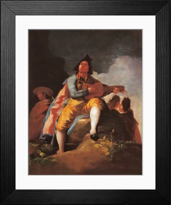Framed Print : Majo with a Guitar Framed Print : Majo with a Guitar