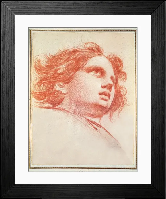 Framed Print : Head of an Angel Framed Print : Head of an Angel
