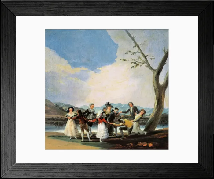 Framed Print : Blind Mans Buff Framed Print : Blind Mans Buff