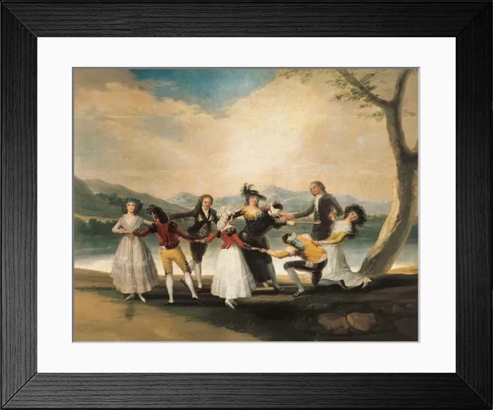 Framed Print : Blind Mans Buff Framed Print : Blind Mans Buff