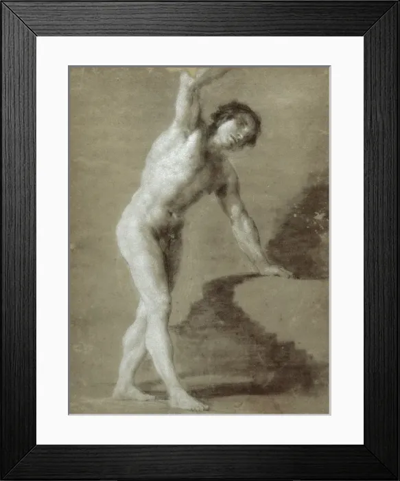Framed Print : School drawing, Goya Framed Print : School drawing, Goya