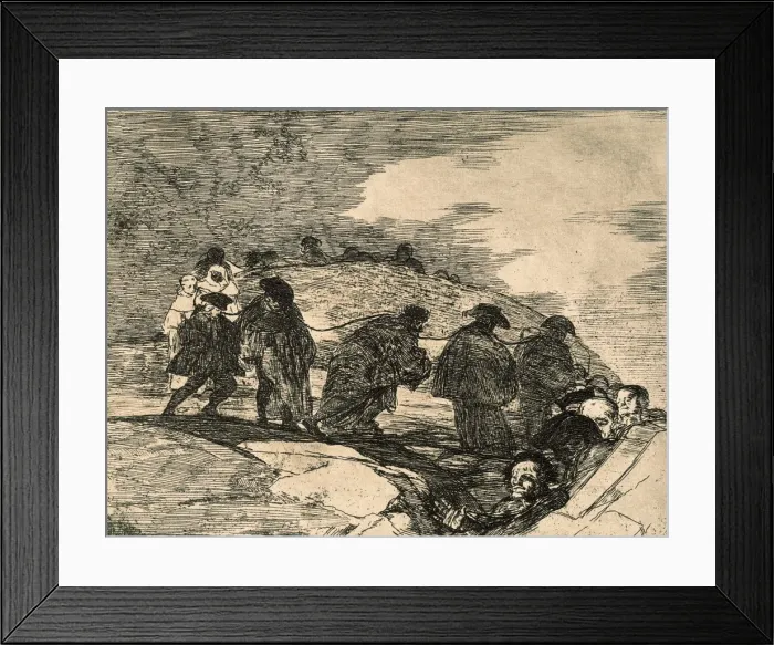Framed Print : They do not know the way. Plate 70 of The Disasters of War Framed Print : They do not know the way. Plate 70 of The Disasters of War